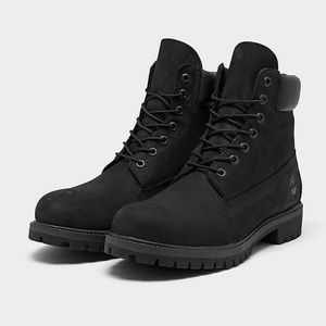 Black Timberland Classic Premium Boots